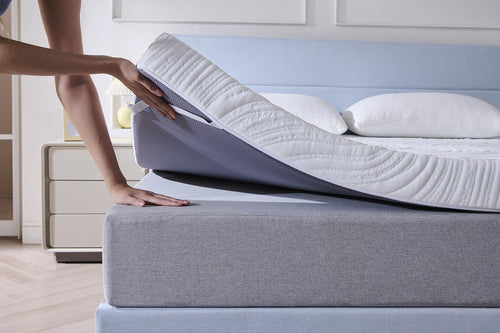 Hiimgo Gel Topper 140x200cm H3/H4 Kaltschaum Matratzentopper 7cm