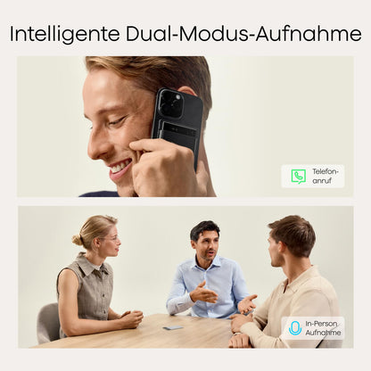 Plaud Note Pro KI-Diktiergerät mit Transkription und 50 h Aufnahme