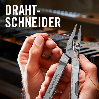Leatherman Rebar Multifunktionswerkzeug - Schwarzer Edelstahl