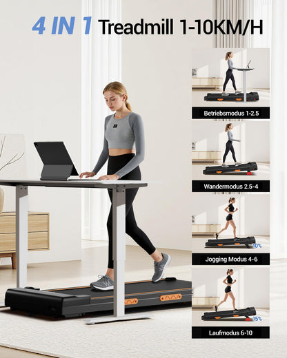 UMAY Walking Pad u17 – Laufband mit 15 % Steigung bis 10 km/h