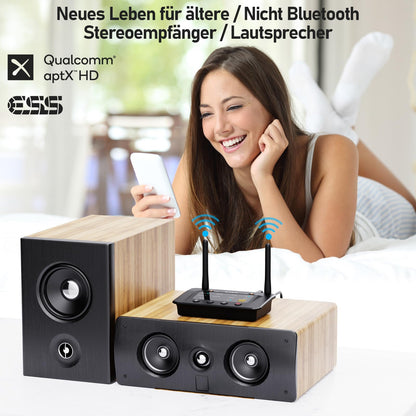 1Mii B03Pro Bluetooth Transmitter Empfänger TV HiFi AptX HD