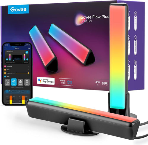 Govee Smart LED Lightbar RGBICWW, dimmbare TV-Hintergrundbeleuchtung mit Montagehalterungen