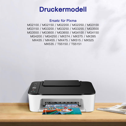 VVQV PG-540XL CL-541XL Druckerpatronen Multipack für Canon Pixma