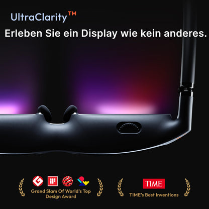 VITURE Pro XR/AR Brille mit 135" 120Hz Display - Mattschwarz