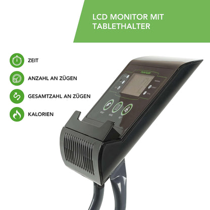 Tunturi Cardio Fit R30 Rudergerät – Klappbar, Magnetbremse