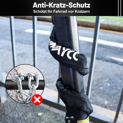 IMAYCC E-Scooter Schloss, Handschellenschloss mit Kette, 94 cm