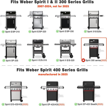 Onlyfire Grillabdeckung für Weber Spirit 300/200 Serie, wasserdicht