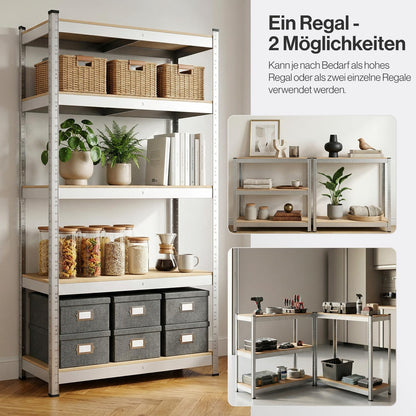 Panorama24 Belko Schwerlastregal 2er Set 180 x 90 x 40 cm, 875 kg