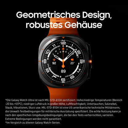 Samsung Galaxy Watch Ultra (2025) Smartwatch LTE, 47 mm, Titanium Gray