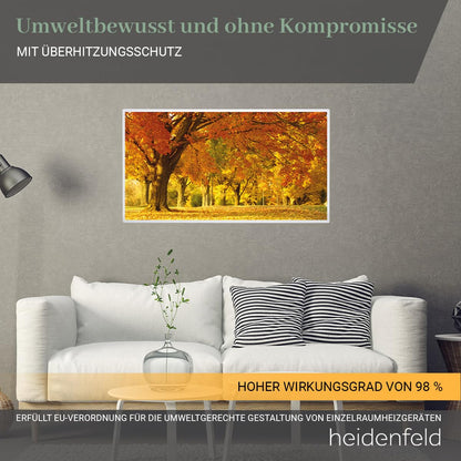 Heidenfeld HF-HP105 Infrarotheizung - 1000W Bergsee