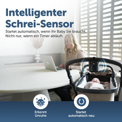 ZAZU ROXY Baby Rocker – Elektrischer Kinderwagen-Schaukler