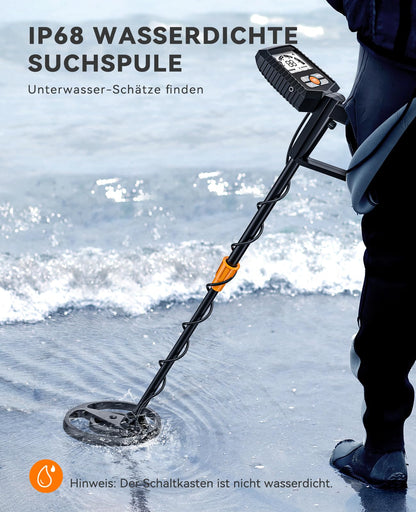 SUNPOW Metalldetektor für Erwachsene und Kinder – Multifunktional