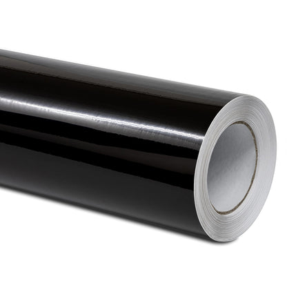Folindo® Autofolie Car Wrapping Folie - Schwarz Glanz 15x1.52m