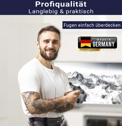 timalo Küchenrückwand Acrylglas - Berglandschaft 140x50cm