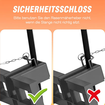 Thanaddo Rasentraktorheber Hebebühne Aufsitzmäher bis 400 kg, Stil 2
