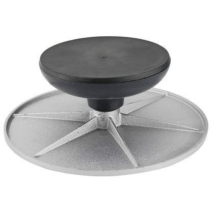 Homtone Drehbare Töpferscheibe Skulptur – 30cm Stahl Manuell