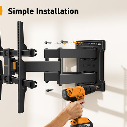 Perlegear TV Wandhalterung PGLF6 schwenkbar neigbar 32-85 Zoll