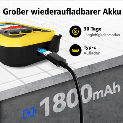 Geigerzähler FS5000 – Beta Gamma Röntgen Strahlungsdetektor