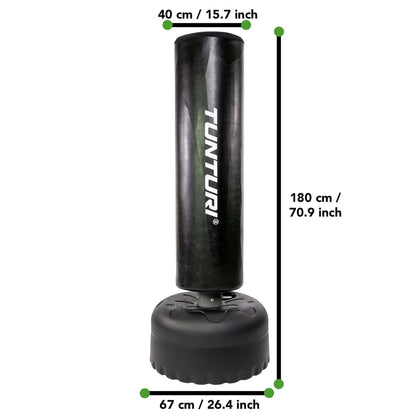 Tunturi Standboxsack für Boxsport & Fitness Training - 180 cm