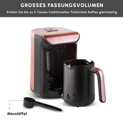 KARACA Hatır Roast Türkische Kaffeemaschine Roségold 5 Tassen