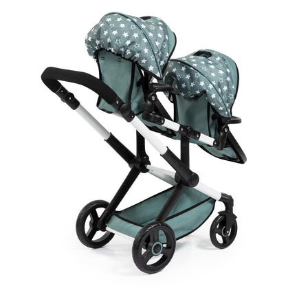 Bayer Design Twin XEO Zwillingspuppenwagen 26758AA mit Tasche