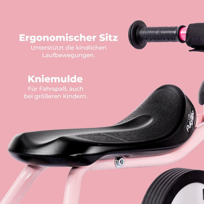 PUKY PUKYLINO Indoor-Rutschfahrzeug für Kinder - Retro Rose