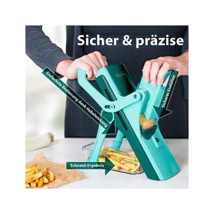 Genius Nicer Dicer Mando Mandoline – 12-teiliges Set