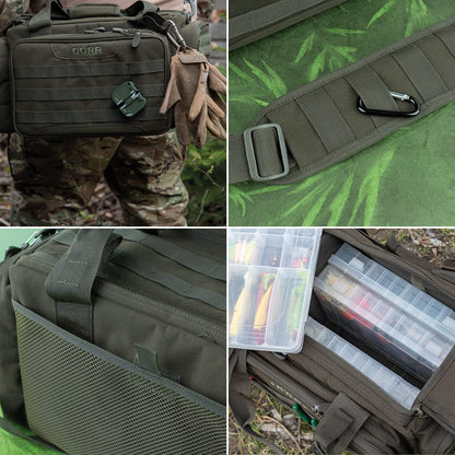 DÖRR Protac Multifunktions-Waffentasche - Jacquard Oliv