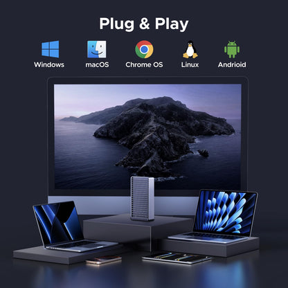 UGREEN 40Gbps USB4 M.2 NVMe SSD Gehäuse - Thunderbolt 4 kompatibel