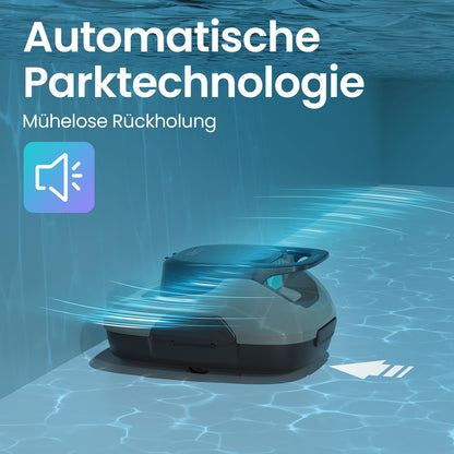 AIPER Scuba SE Poolroboter, kabelloser Poolsauger, 90 Min Reinigung