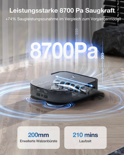 ECOVACS DEEBOT X2 Combo Saugroboter Wischfunktion Handstaubsauger