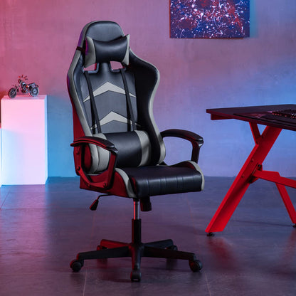 IntimaTe WM Heart Ergonomischer Gaming Bürostuhl – Grau