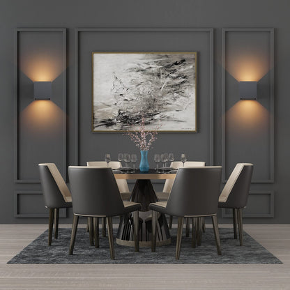 K-Bright LED Aussenwandleuchte 4er Set – Anthrazit, Warmweiss