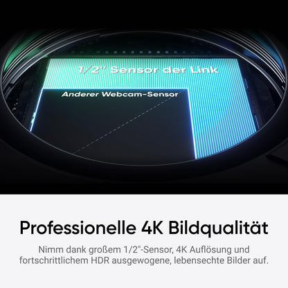 Insta360 Link 2C Standard Bundle Intelligente 4K Webcam Polarweiss