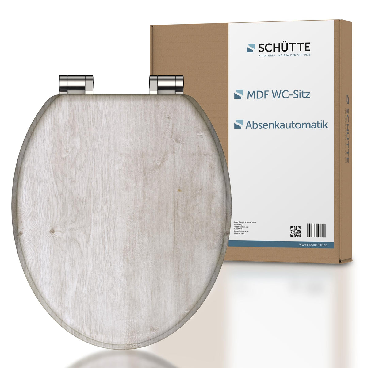 SCHÜTTE LIGHTWOOD WC-Sitz aus Holz mit Absenkautomatik
