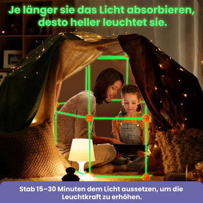 Tiny Land DIY Höhlen-Bauset, im Dunkeln leuchtend, 130-teilig