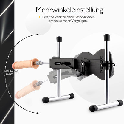 Auxfun Premium Unisex Sexmaschine – 60W EzfunLok Anschluss