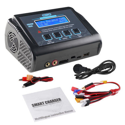 HTRC C150 LiPo RC Ladegerät 150W 10A mit Balancer