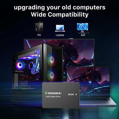 RONGSHU RS550 SATA III 2.5'' Interne SSD – 1TB
