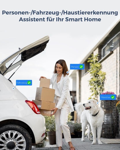 Reolink RLC-811A 4K PoE Überwachungskamera 5X Zoom Outdoor Schwarz