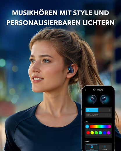 soundcore V20i Open-Ear Kopfhörer mit Ohrhaken und Bluetooth 5.4