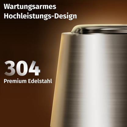 EAST OAK Tisch-Feuerschale Rauchfrei - Tragbar Edelstahl Ø22.1cm