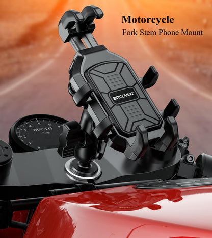 BRCOVAN Motorrad Handyhalterung Gabelvorbau Vibrationsdämpfer BKW-B7