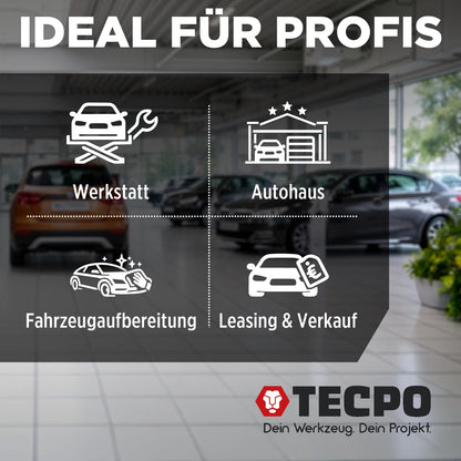TECPO Einweg-Fussmatten Auto 500 Stück, 500 x 380 mm, reissfest