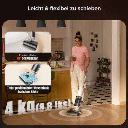 roborock F25 GT Nass-Trockensauger, kabelloser Saugwischer 20.000 Pa