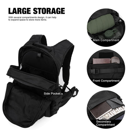 Mardingtop Taktischer Rucksack 35L Trekkingrucksack Outdoor