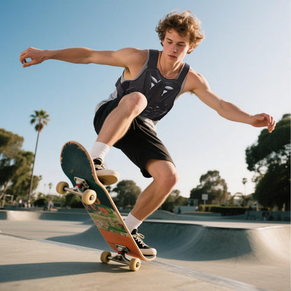 PELLOR Rennsport Wirbelsäule Brustpanzer Schutzweste - Schwarz, S