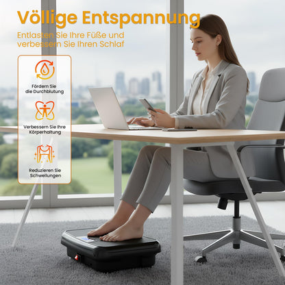 TISSCARE Mini-Vibrationsplatte für zuhause, bis 180 kg belastbar