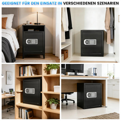 Tiskgg CC SAFE Möbeltresor 50 L, digitaler Safe mit Zahlenschloss