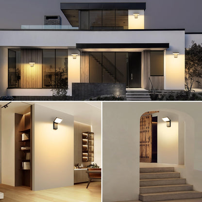 ledmo 60W LED Wandleuchte Aussen/Innen - Warmweiss 3000K